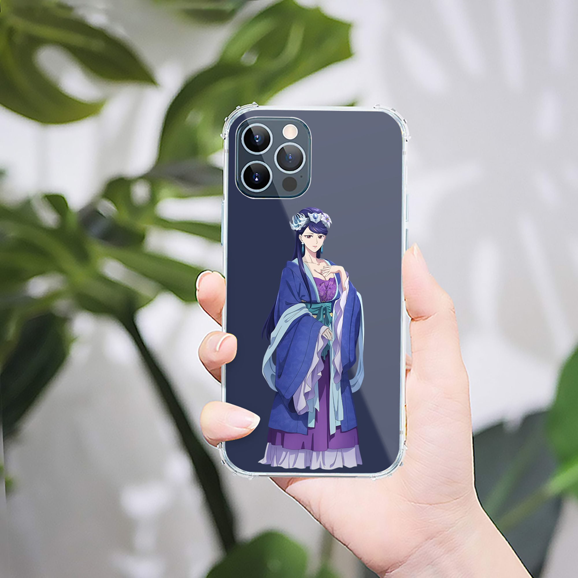 （画像用） 薬屋のひとりごと The Apothecary Diaries 【iPhone 12シリーズ対応】透明スマホケース（クリアソフトケース）